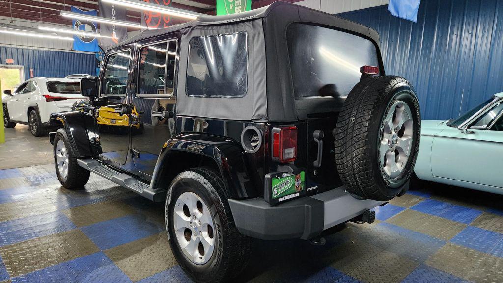 used 2015 Jeep Wrangler Unlimited car, priced at $14,887