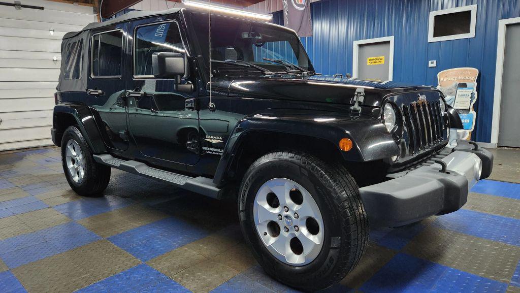 used 2015 Jeep Wrangler Unlimited car, priced at $14,887