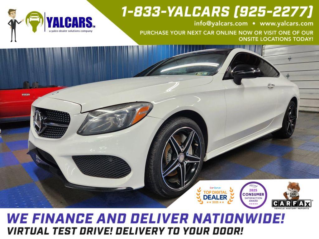 used 2017 Mercedes-Benz C-Class car, priced at $15,549