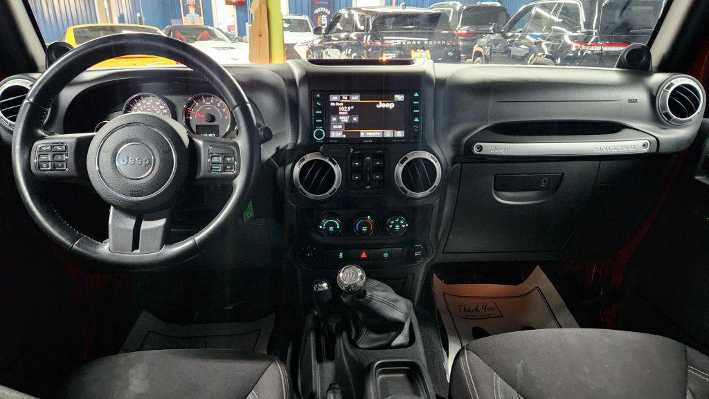 used 2014 Jeep Wrangler Unlimited car, priced at $15,465