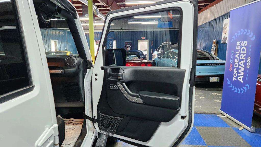 used 2017 Jeep Wrangler Unlimited car, priced at $17,319