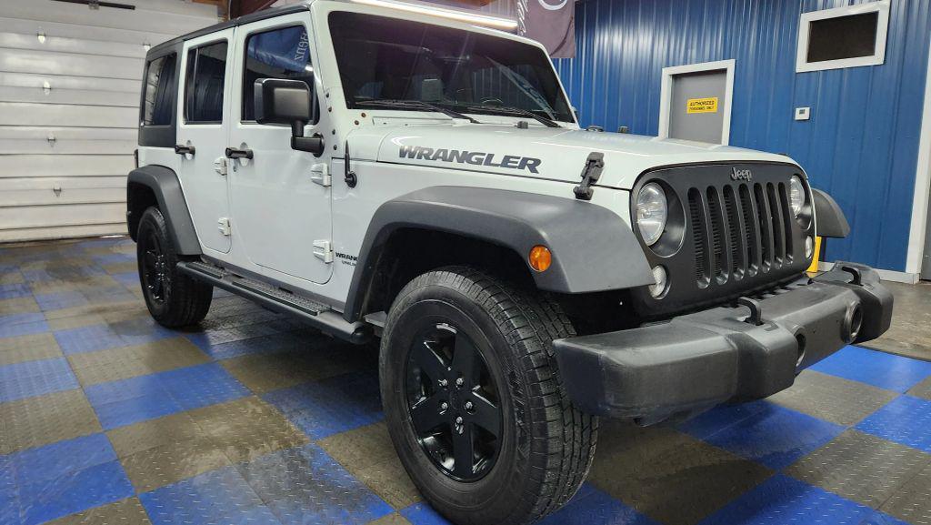 used 2017 Jeep Wrangler Unlimited car, priced at $17,319