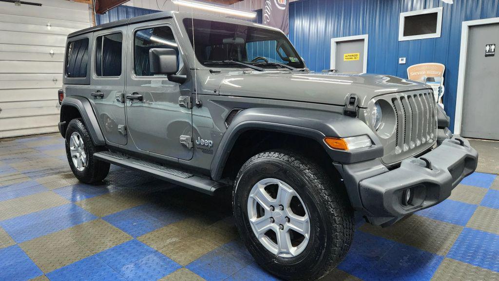 used 2020 Jeep Wrangler Unlimited car, priced at $16,841