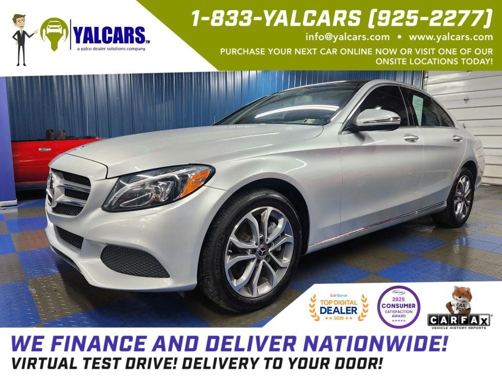 used 2017 Mercedes-Benz C-Class car, priced at $13,594