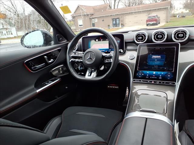 used 2024 Mercedes-Benz AMG C 43 car, priced at $47,995