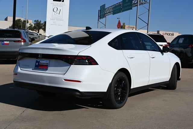 new 2025 Honda Accord car, priced at $30,851