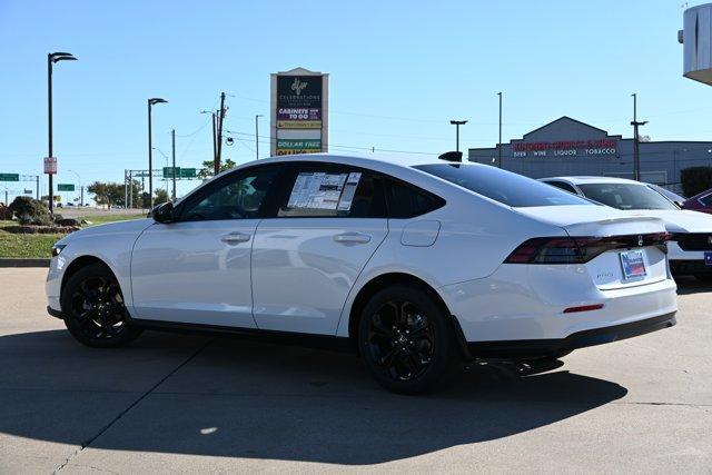 new 2025 Honda Accord car, priced at $30,851