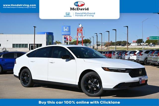 new 2025 Honda Accord car, priced at $30,851