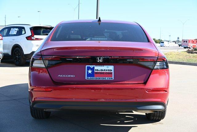 new 2025 Honda Accord car, priced at $30,851