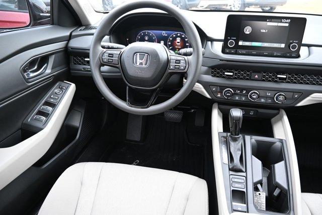 new 2025 Honda Accord car, priced at $30,851