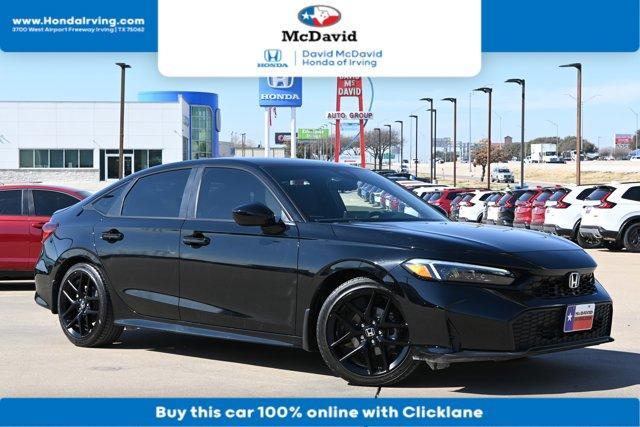 used 2025 Honda Civic car, priced at $23,990
