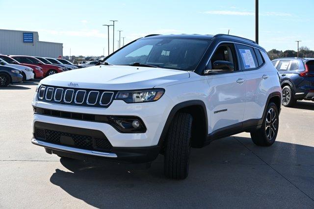 used 2022 Jeep Compass car, priced at $18,220