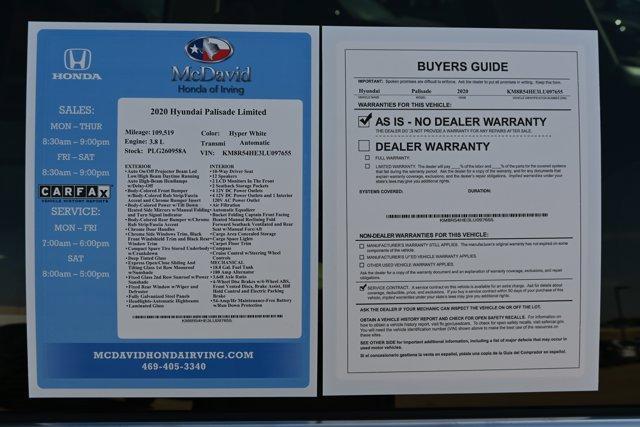 used 2020 Hyundai Palisade car, priced at $18,991