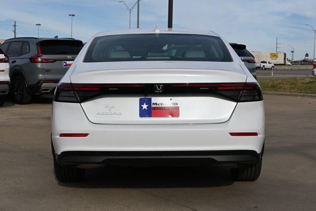 new 2025 Honda Accord car, priced at $28,834