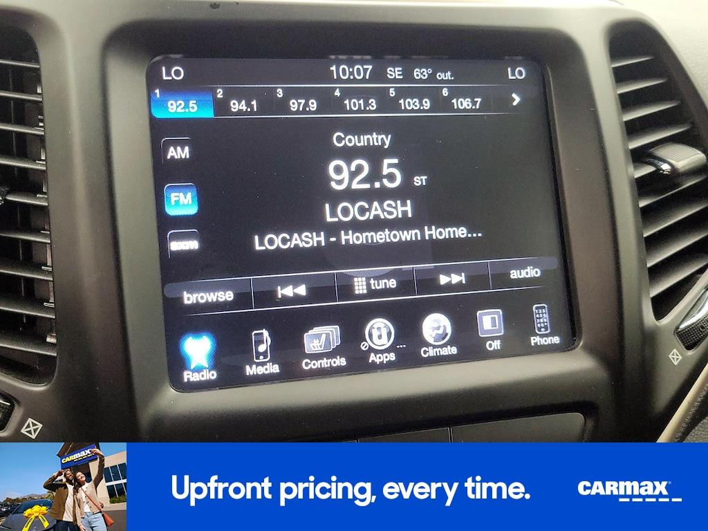 used 2015 Jeep Cherokee car, priced at $13,599