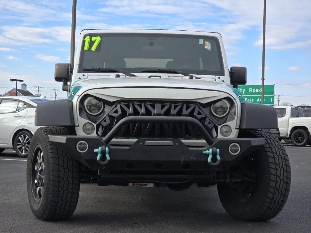 used 2017 Jeep Wrangler Unlimited car, priced at $16,980
