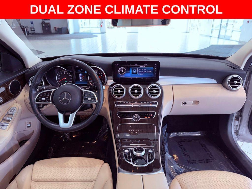 used 2019 Mercedes-Benz C-Class car, priced at $19,888