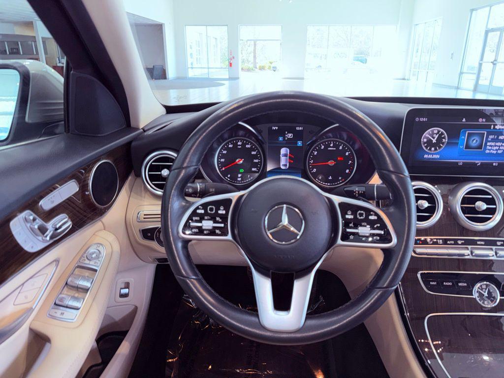 used 2019 Mercedes-Benz C-Class car, priced at $19,888