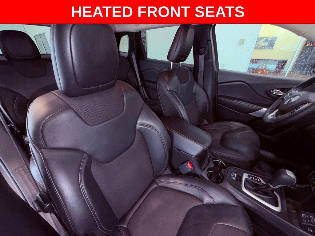 used 2018 Jeep Cherokee car, priced at $13,888