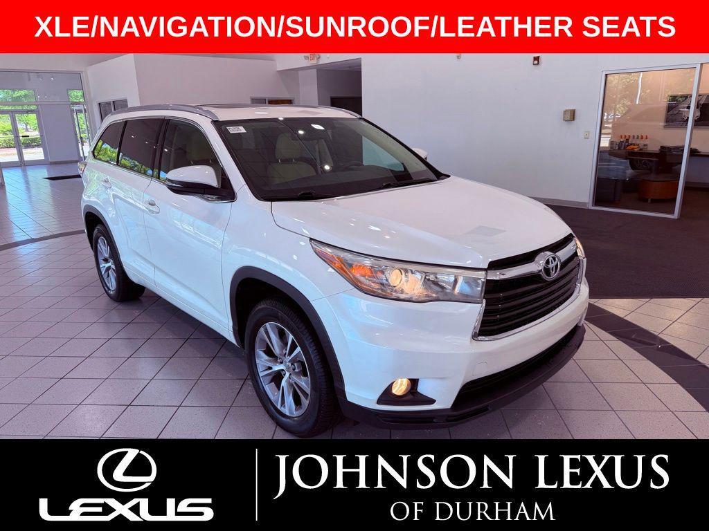 used 2015 Toyota Highlander car, priced at $17,988
