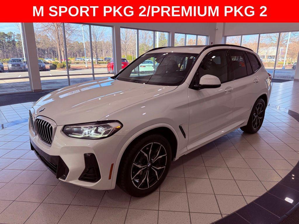 used 2022 BMW X3 car, priced at $23,888