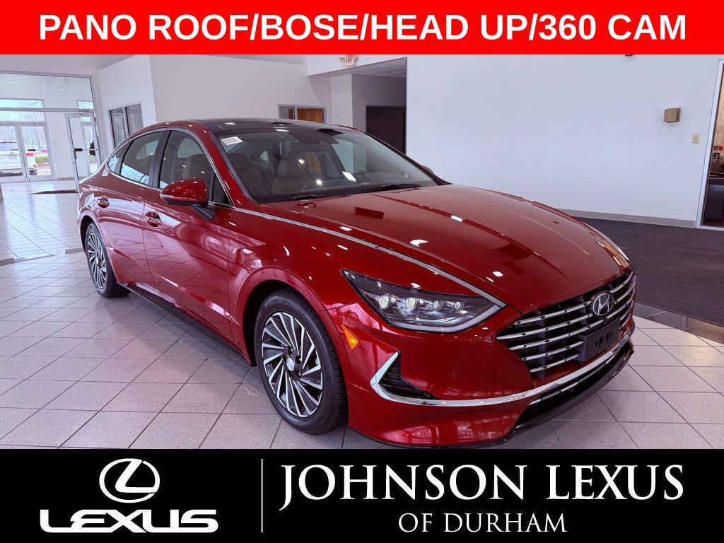 used 2023 Hyundai Sonata Hybrid car, priced at $24,988