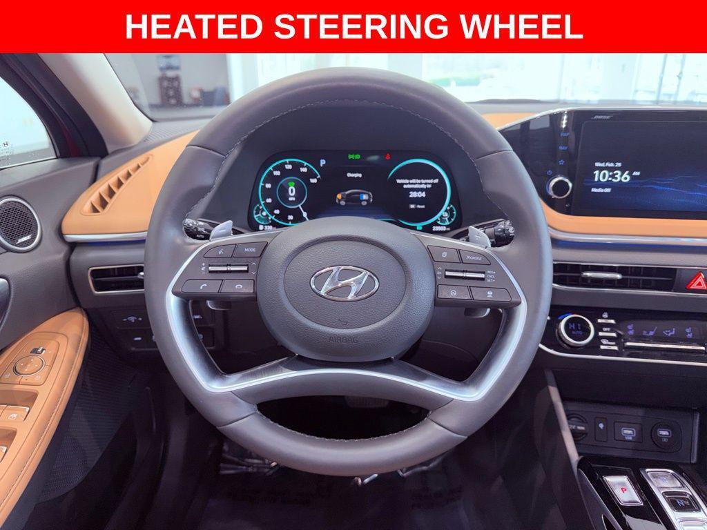 used 2023 Hyundai Sonata Hybrid car, priced at $24,988