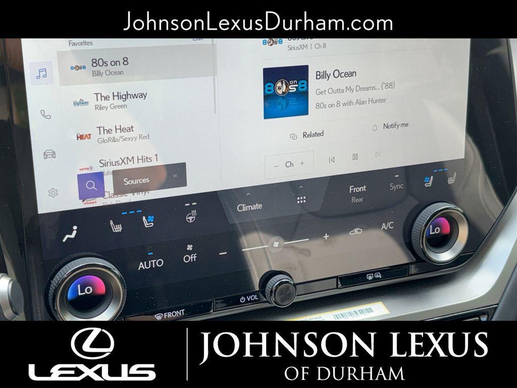 new 2026 Lexus TX 350 car, priced at $75,119