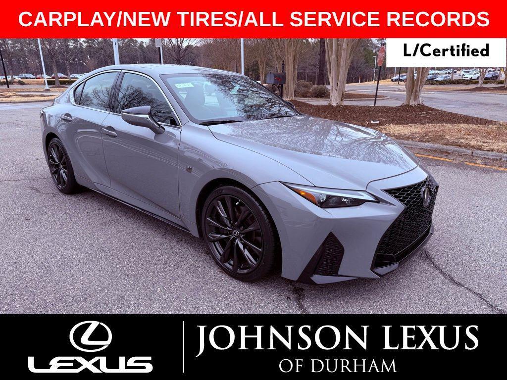used 2024 Lexus IS 350 car, priced at $40,988
