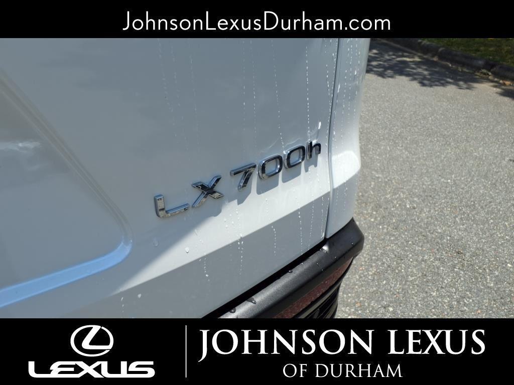 new 2025 Lexus LX 700h car, priced at $119,283
