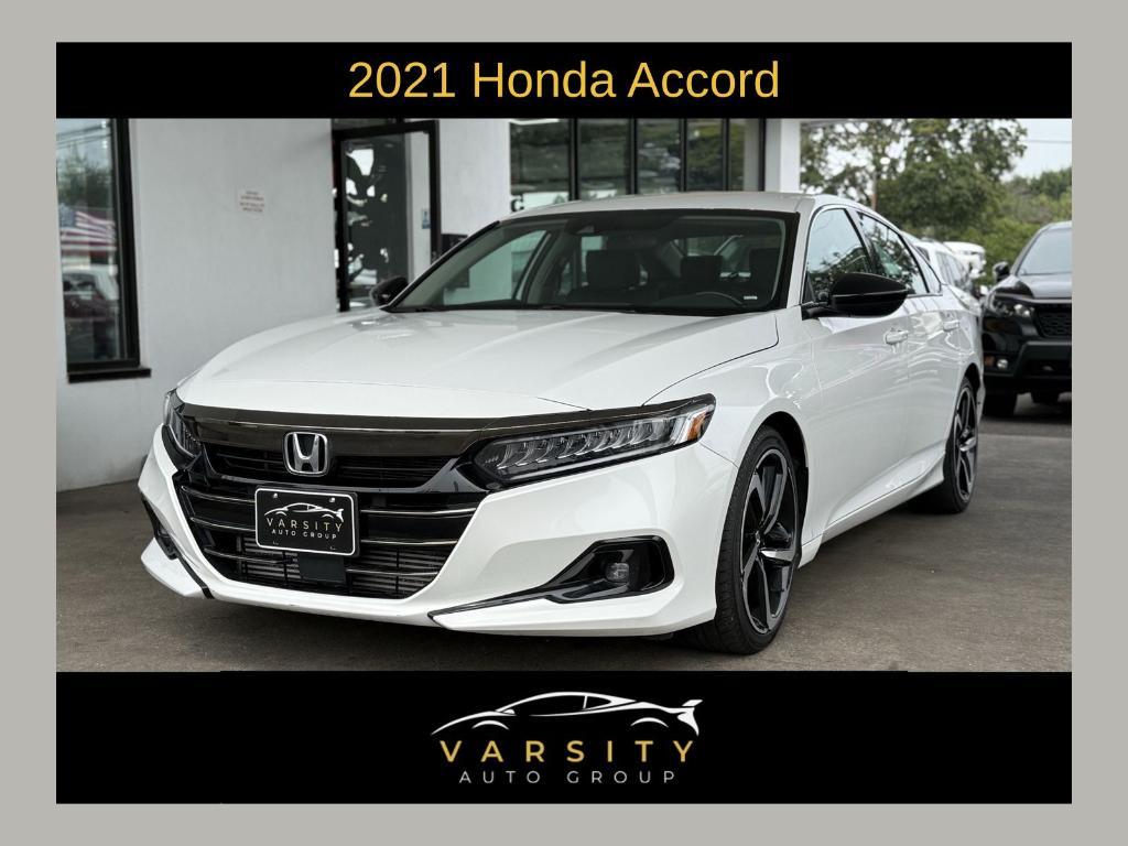 used 2021 Honda Accord car, priced at $20,499