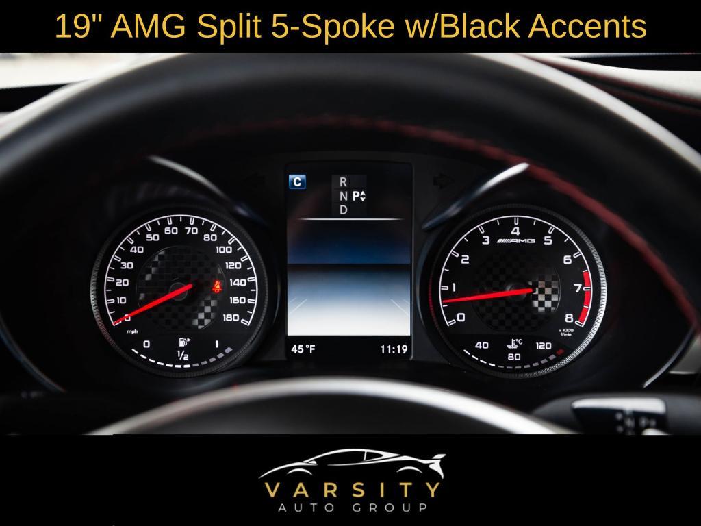 used 2017 Mercedes-Benz AMG C 43 car, priced at $24,799