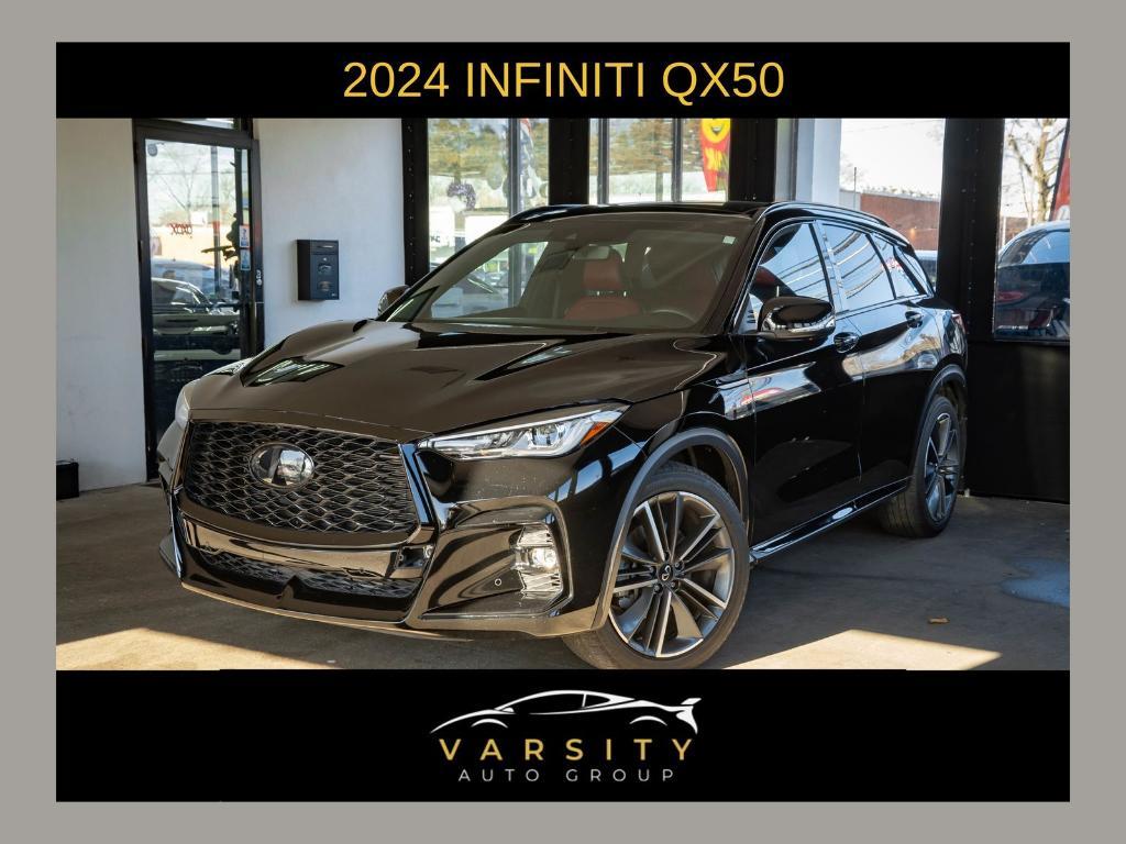 used 2024 INFINITI QX50 car, priced at $35,045