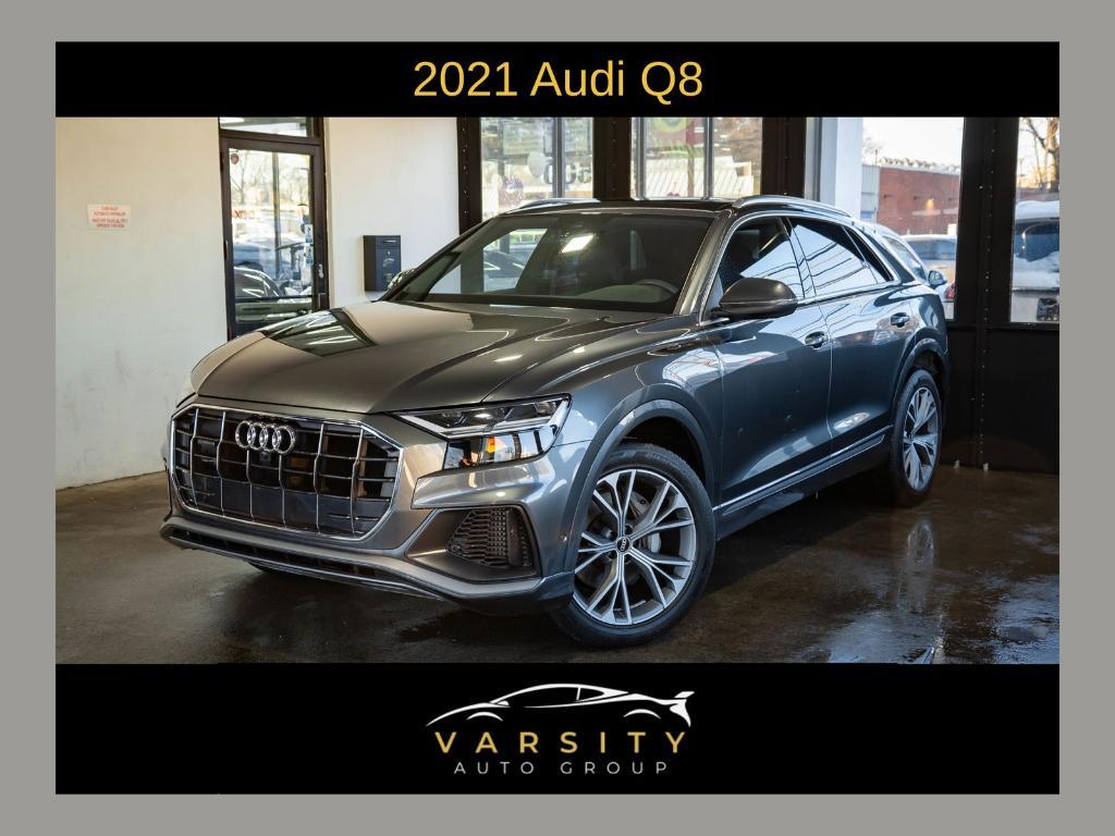 used 2021 Audi Q8 car, priced at $40,995