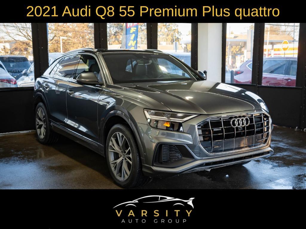 used 2021 Audi Q8 car, priced at $40,995