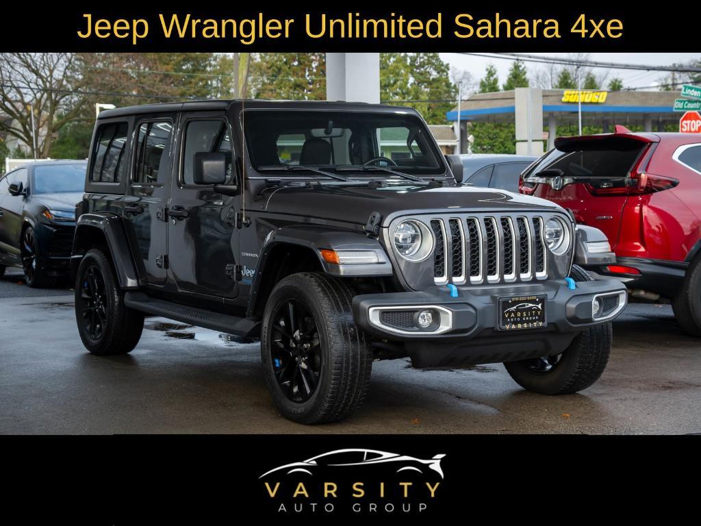 used 2022 Jeep Wrangler Unlimited 4xe car, priced at $26,772
