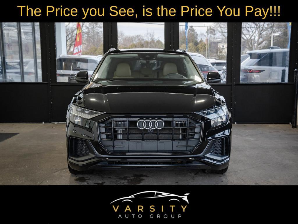used 2023 Audi Q8 car, priced at $44,471