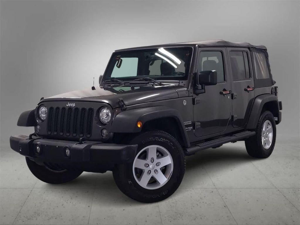 used 2018 Jeep Wrangler JK Unlimited car, priced at $18,963