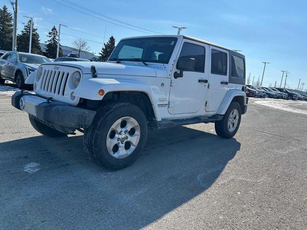 used 2014 Jeep Wrangler Unlimited car, priced at $16,999