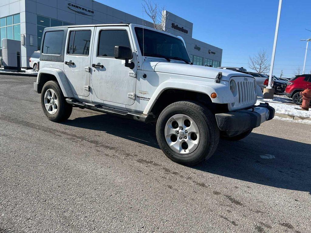 used 2014 Jeep Wrangler Unlimited car, priced at $16,999