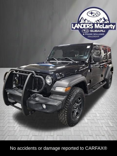 used 2021 Jeep Wrangler Unlimited car, priced at $25,663