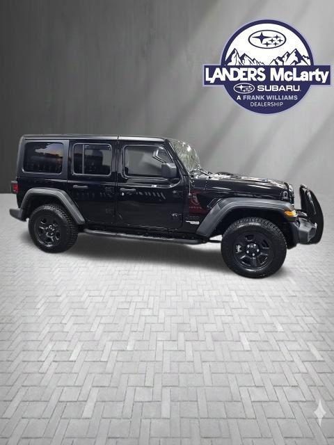 used 2021 Jeep Wrangler Unlimited car, priced at $25,663