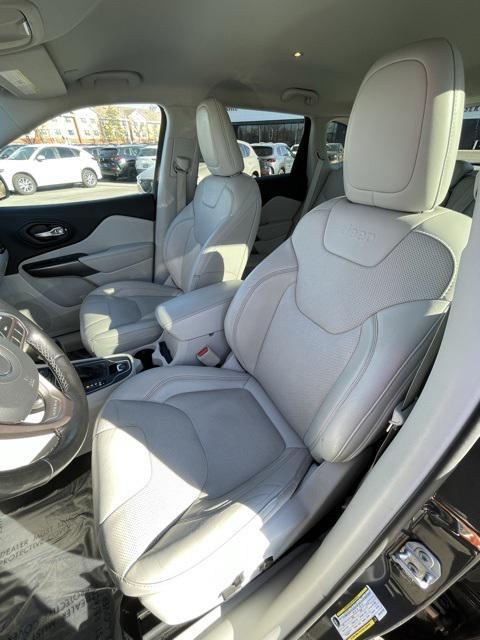 used 2021 Jeep Cherokee car, priced at $18,192