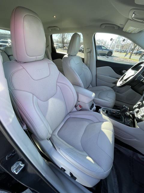 used 2021 Jeep Cherokee car, priced at $18,192