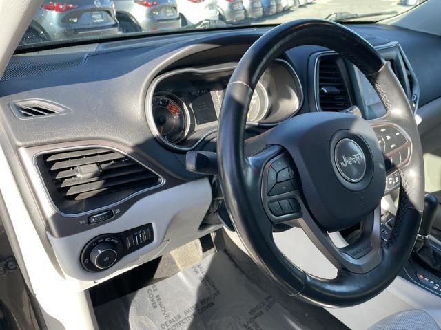 used 2021 Jeep Cherokee car, priced at $18,192