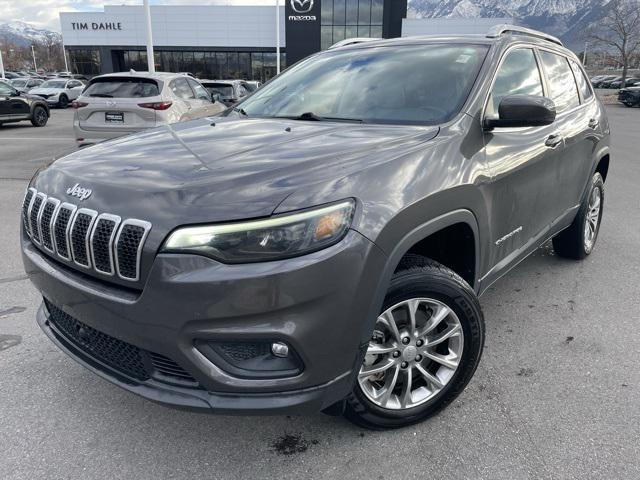 used 2021 Jeep Cherokee car, priced at $18,192