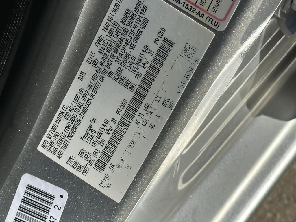 used 2015 Ford Fiesta car, priced at $4,900