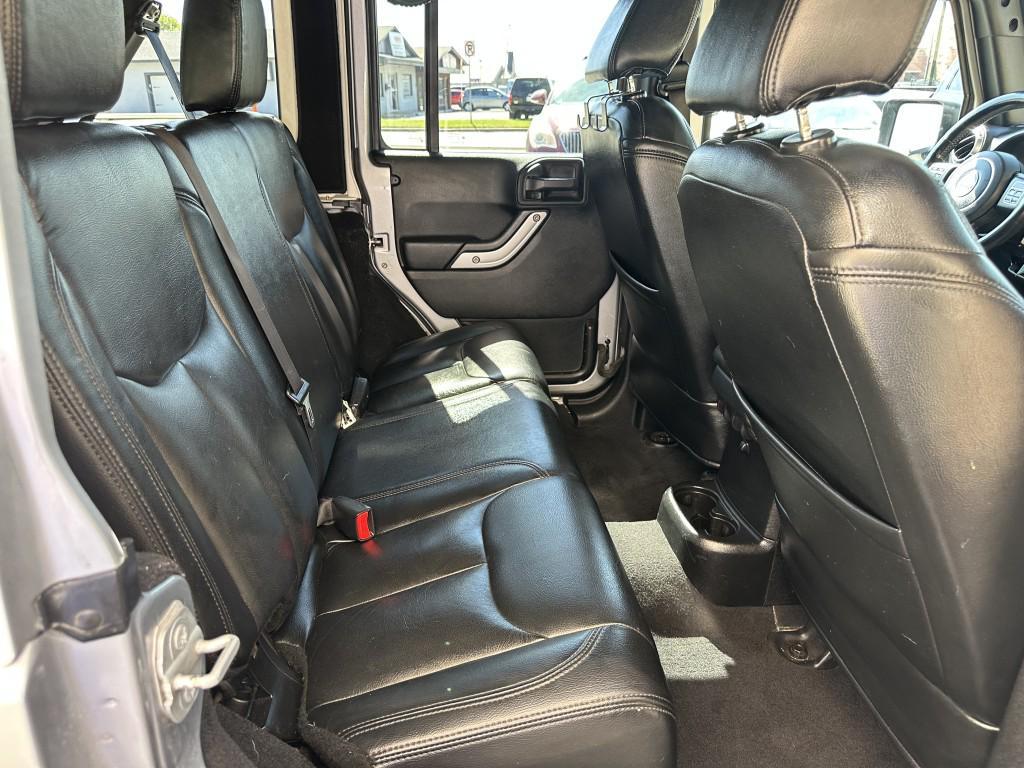 used 2015 Jeep Wrangler Unlimited car, priced at $13,900