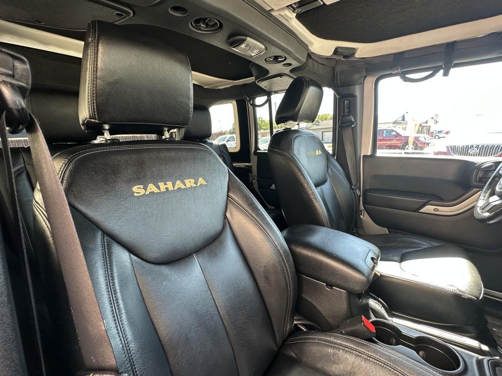 used 2015 Jeep Wrangler Unlimited car, priced at $13,900