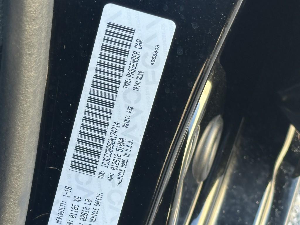 used 2016 Chrysler 200 car, priced at $5,400